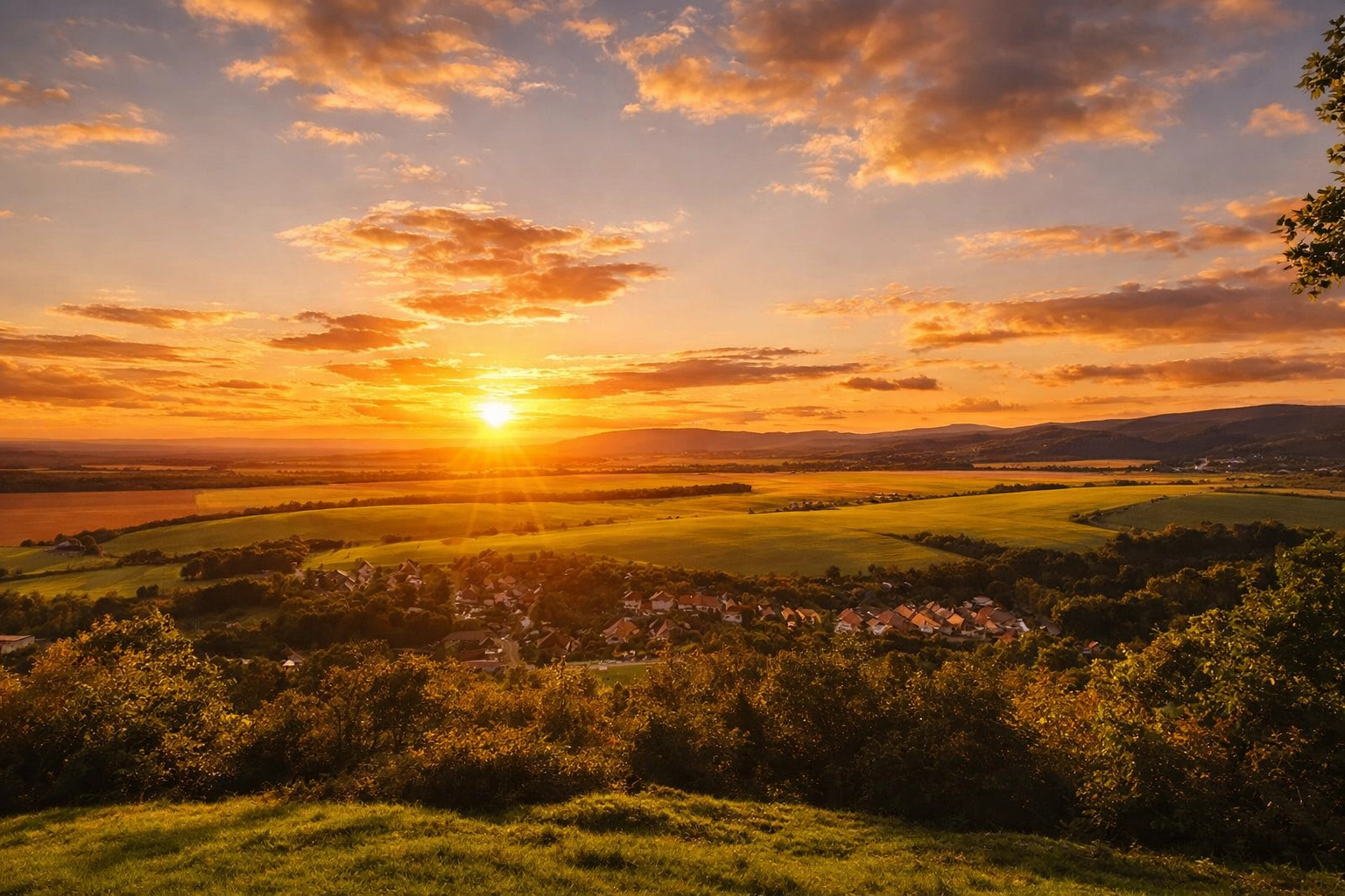 Výhľad Hláska na Hrádku Bohunice